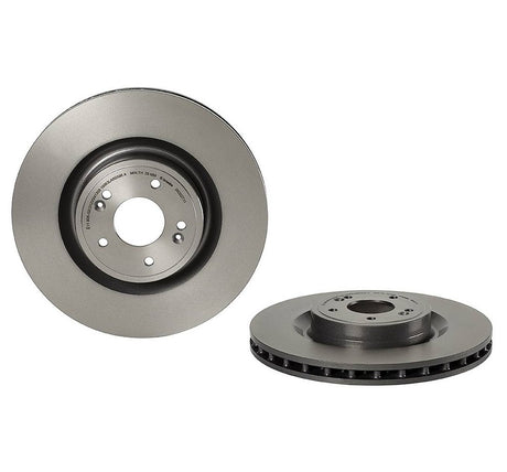 Product of Brembo 09D02711C02 Vented 1 Piece Brake Rotor 