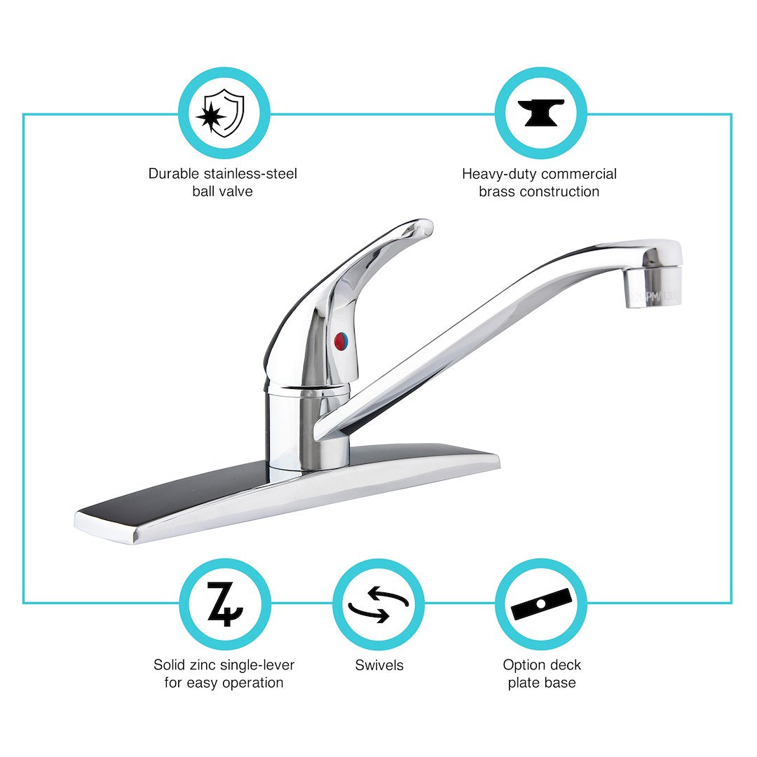 Dura Faucet Df-Nmk600-Cp Faucet||df-Nmk600-Cp-Fco.Jpg||89||d6udfnmk600cp||1280339