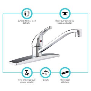 Dura Faucet Df-Nmk600-Cp Faucet||df-Nmk600-Cp-Fco.Jpg||89||d6udfnmk600cp||1280339