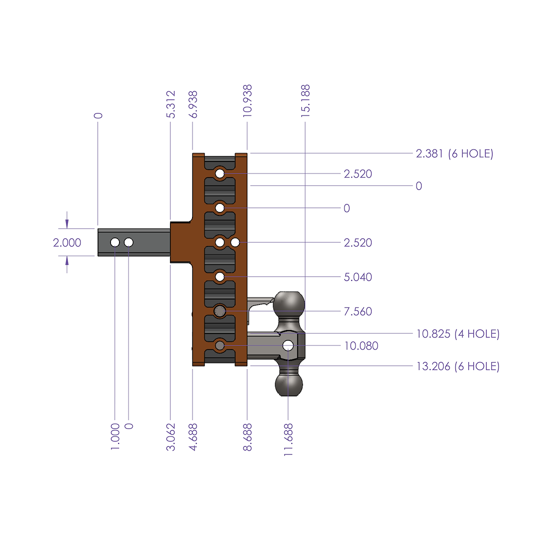 Gen-Y Hitch Gh-324 Trailer Hitch Ball Mount||gh-324_6.Png||91||gyhgh324||1148594
