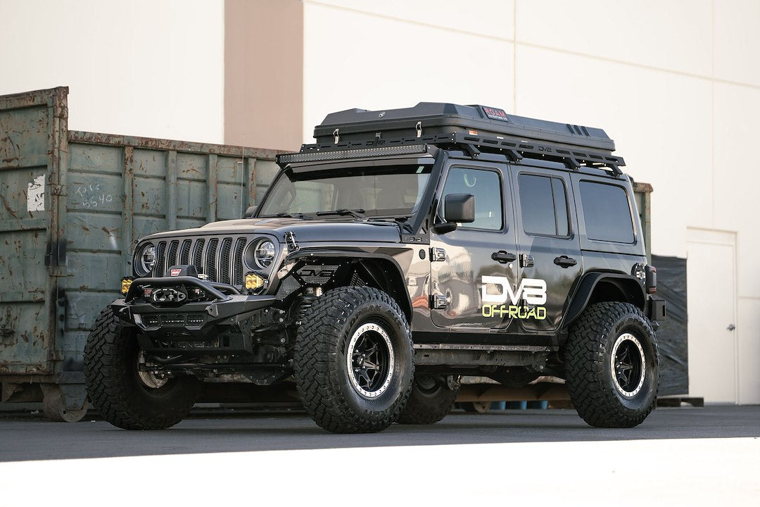 Product of DV8 Offroad FBJL-09 Spec Series Steel Powder Coated Bumper 
