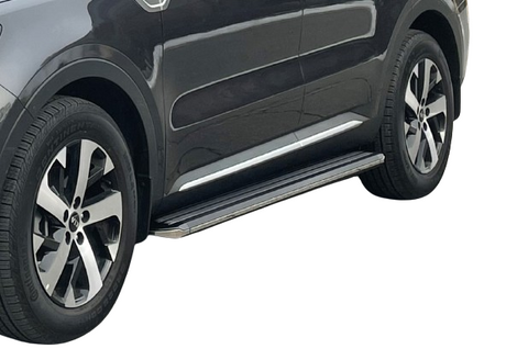 Product of Black Horse Offroad EX-NI370 Exceed Running Board 
