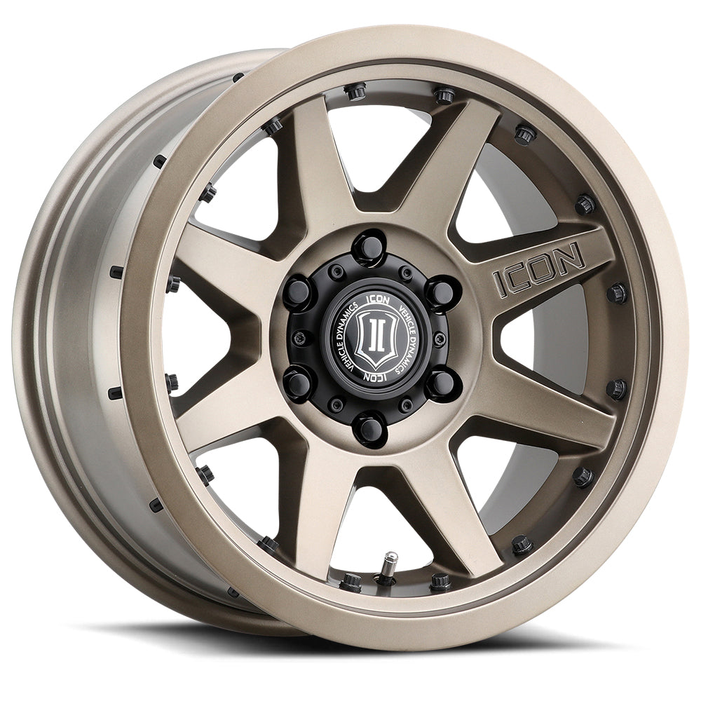 Product of Icon Vehicle Dynamics 17x8.5 Bronze Wheel - Not Applicable Bolt Pattern 