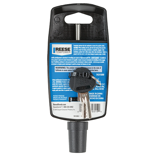 Product of Reese 7031500 Trailer Coupler Lock