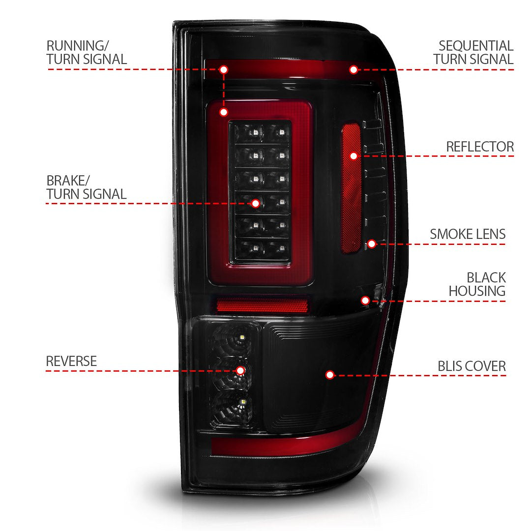 Product of ANZO USA 311447 Tail Light Assembly 