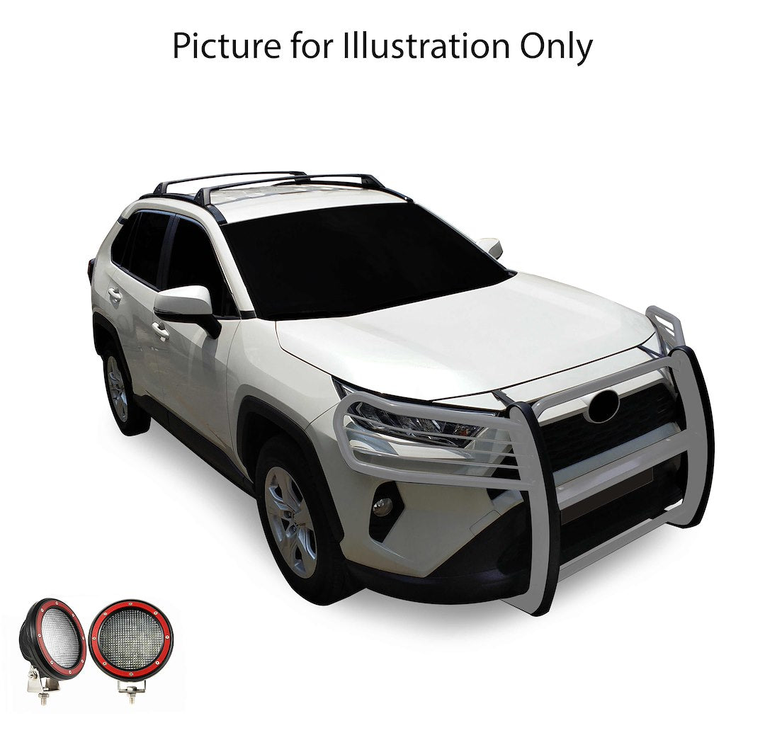 Product of Black Horse Offroad 17A093904MSS-PLFR Grille Guard  