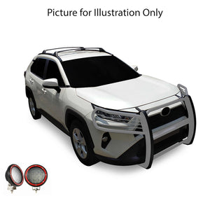 Product of Black Horse Offroad 17A093904MSS-PLFR Grille Guard  