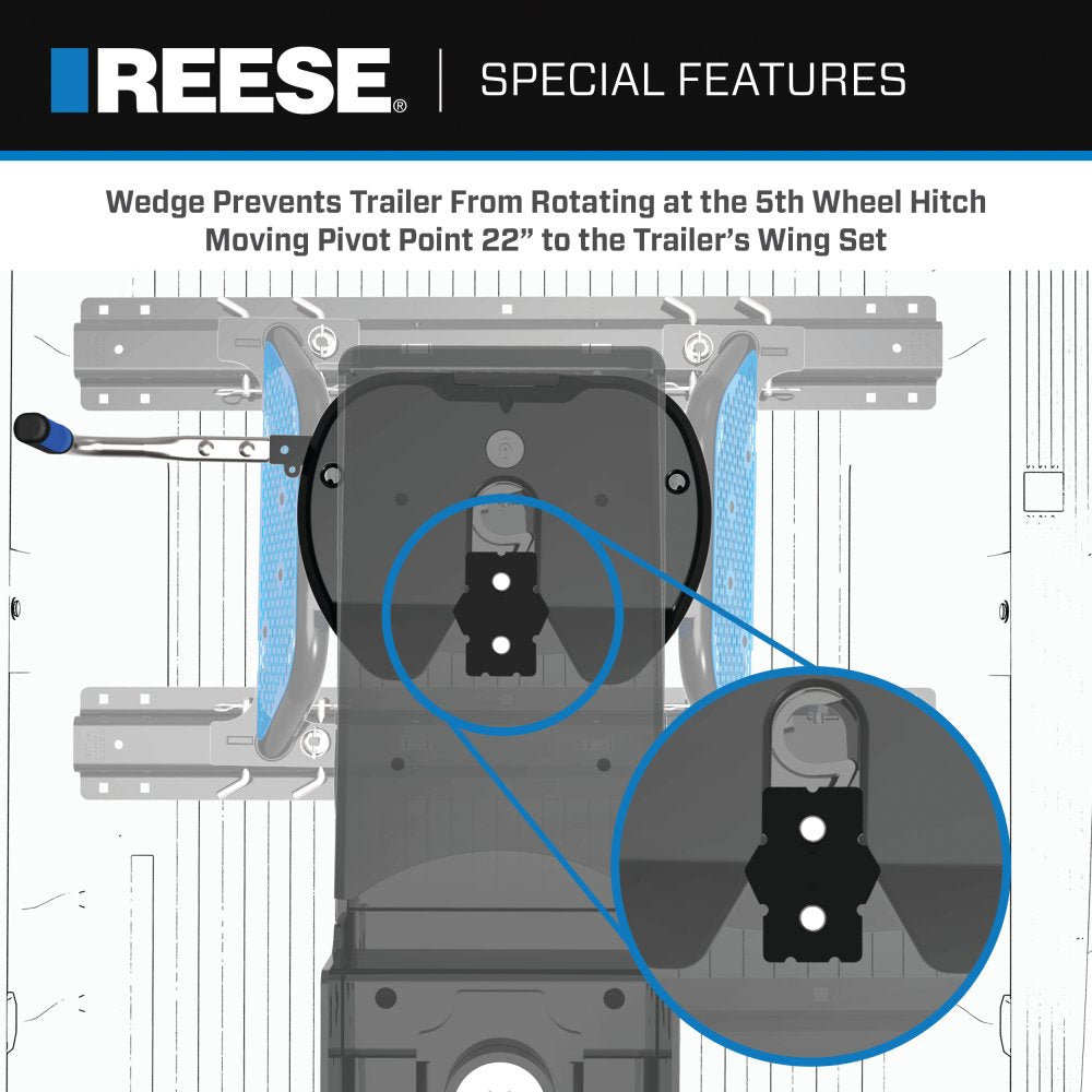 Product of Reese 69220  Fifth Wheel Trailer Hitch Pin Box 