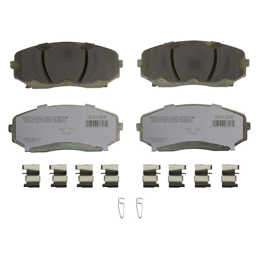 Wagner Brakes Oex1258 Brake Pad||oex1258.Jpg||85||w66oex1258||2221180