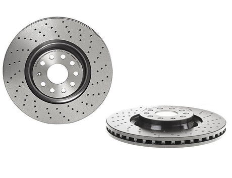 Product of Brembo 09C3061XC02 Xtra Vented Cross Drilled 1 Piece Brake Rotor 