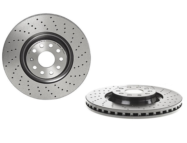 Product of Brembo 09C3061XC02 Xtra Vented Cross Drilled 1 Piece Brake Rotor 