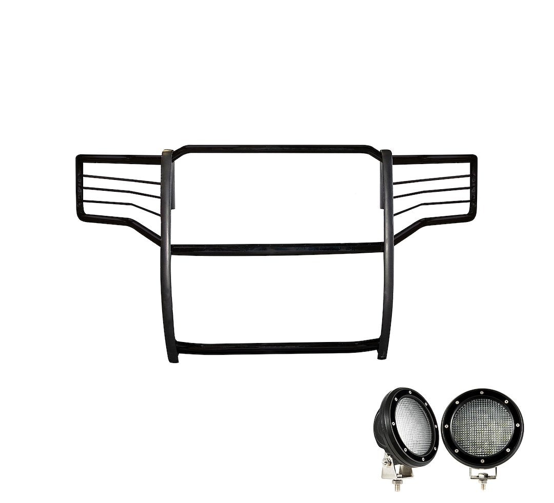Product of Black Horse Offroad 17GS14MA-PLFB Grille Guard  