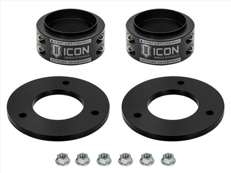 Product of Icon Vehicle Dynamics IVD6135B Leveling Kit Suspension 1/2 To 2-1/2 Inch Lift Coil Spring Spacer 