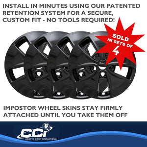 Product of Coast To Coast IWCIMP400BLK Black Set Of 4 