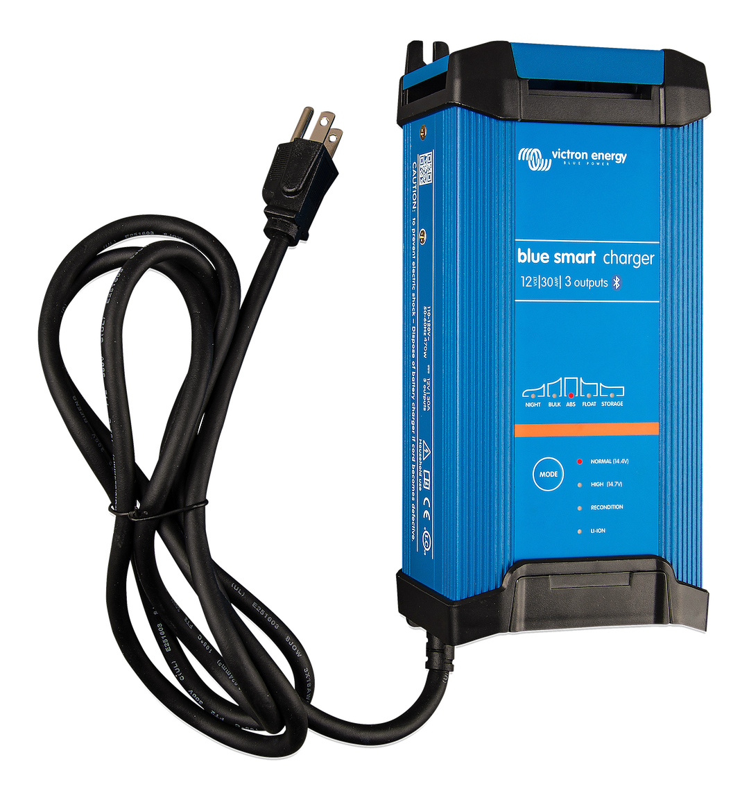 Victron Energy Bpc123048102 Battery Charger||blue Smart Ip22 Charger 12v 30a (3) 120v (Left).Png||86||vicbpc1230481||1513144
