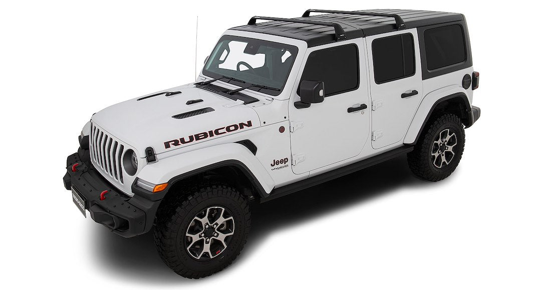 Product of Rhino-Rack USA SG59 50 Inch Front Bar/ 50.8 Inch Rear Bar Black Roof Rack Cross Bar - Set Of 2 