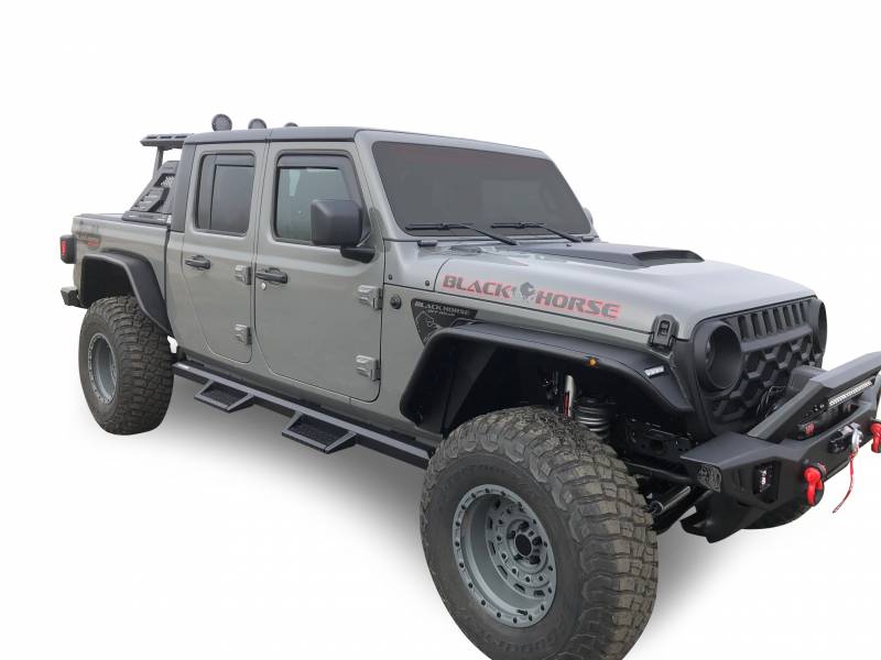Product of Black Horse Offroad AR2-09BA3-PLFB  Truck Bed Bar 