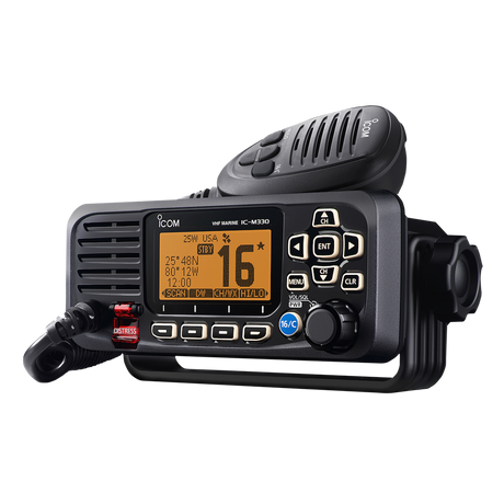Icom M330 Black Vhf Radio||m330 Black_1.Png||86||icmm330black||1217270