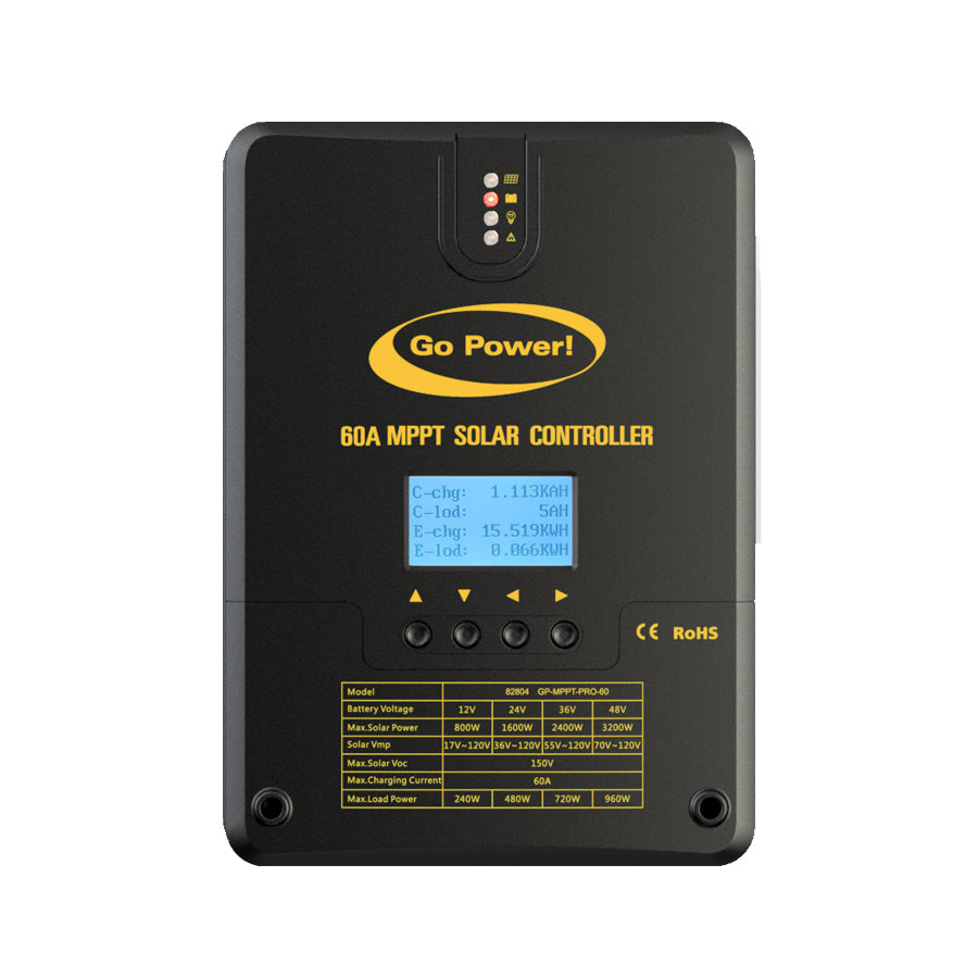 Go Power Gp-Mppt-Pro-60 Battery Charger Controller||||85||g7582804||2019999