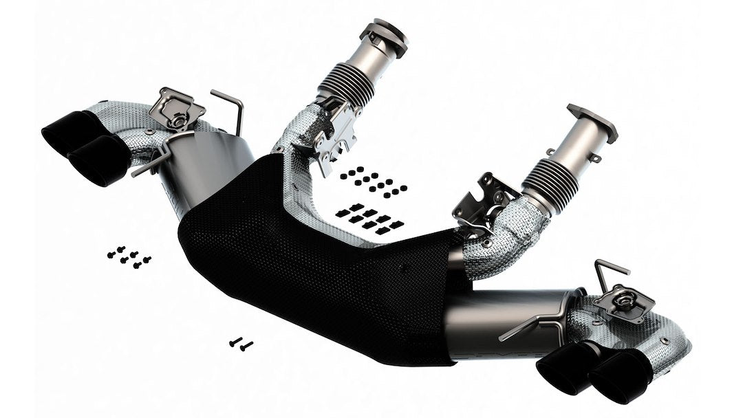 Product of Borla 140838BC S-Type Cat Back System Dual Exhaust System Kit 