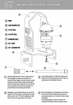 Infiniterule 61118-Bx Trailer Hitch Lock||61118-Bx_6.Png||91||inf61118bx||2254472