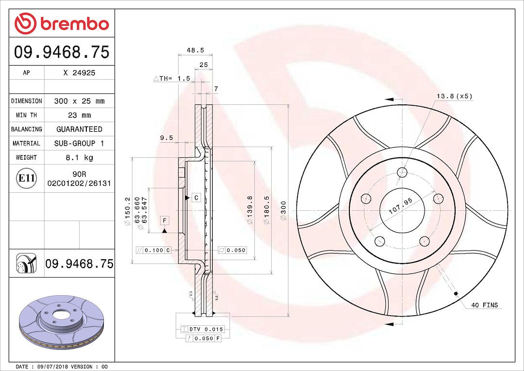 Brembo 09946875c02 Brake Rotor||09946875c02.Jpg||85||brm09946875||1684218