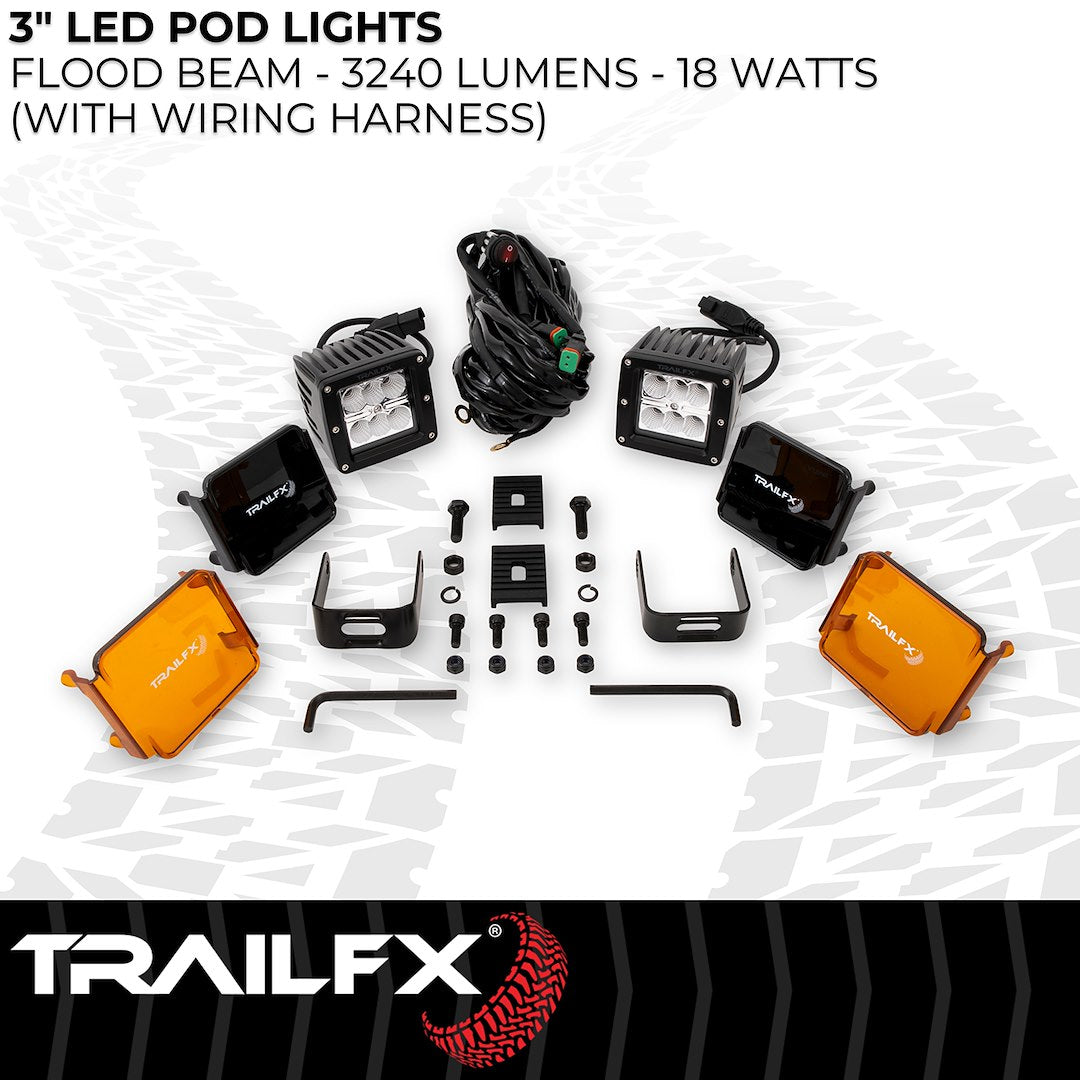 Trailfx 3x2f2 Driving/ Fog Light||t8l_3x2f2_Led Pod Lights_B2c_5.Jpg||89||t8l3x2f2||1771889