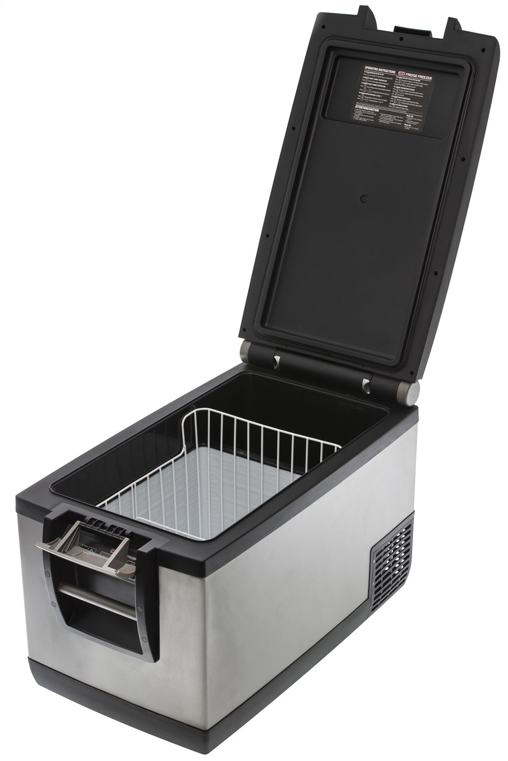 Product of ARB 2.1 Cubic Feet Single Compartment 1 Door Refrigerator , Black/ Gray 