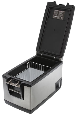 Product of ARB 2.1 Cubic Feet Single Compartment 1 Door Refrigerator , Black/ Gray 