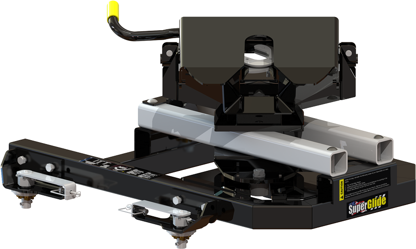 Product of PullRite 2715 Sliding 16000 Pound 4-Way Fifth Wheel Trailer Hitch 