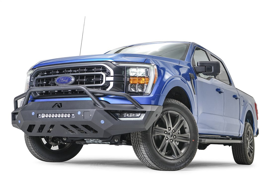 Product of Fab Fours FF21-V5152-1 Vengeance Steel Powder Coated Bumper 