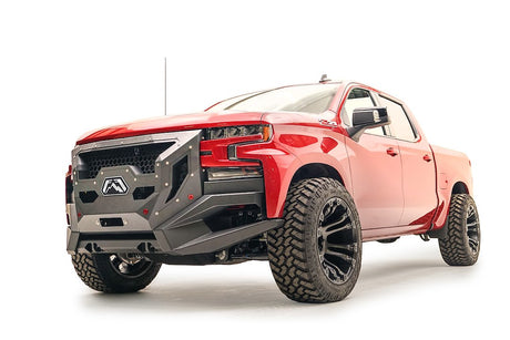Product of Fab Fours GR4000-1 Grumper Steel Powder Coated Bumper 