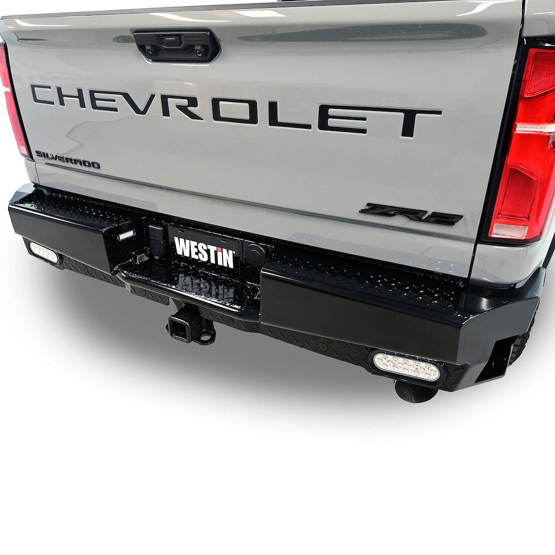 Product of Westin Automotive 58-341185 HDX Bandit Steel Textured Powder Coated Bumper 