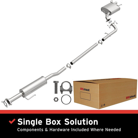 Product of BRE Exhaust 106-0078 Direct-Fit Exhaust Series Cat-Back System Exhaust System Kit 