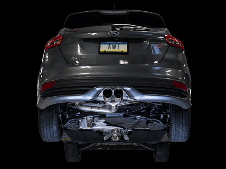 Product of AWE Tuning 3020-32034 Track Edition Cat-Back System Single Exhaust System Kit 