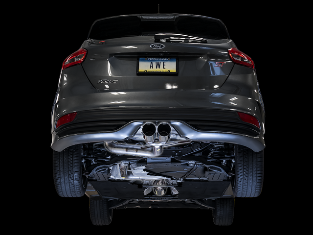 Product of AWE Tuning 3020-32034 Track Edition Cat-Back System Single Exhaust System Kit 