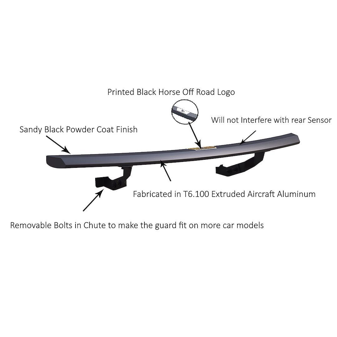 Product of Black Horse Offroad Prb1n1 Bumper Guard