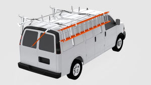 Product of Masterack 02P742KP 75 Pound Aluminum Ladder Rack 