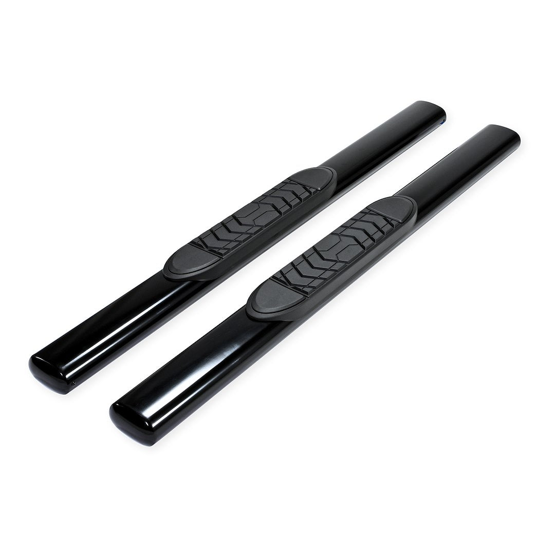 Product of TrailFX A7001B TFX 5" Oval Straight Side Bars Nerf Bar With Surface Steps 