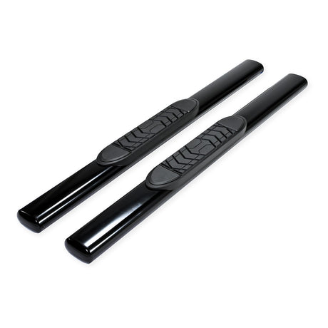 Product of TrailFX A7001B TFX 5" Oval Straight Side Bars Nerf Bar With Surface Steps 