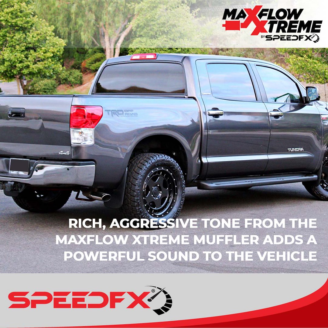 Product of SpeedFX 50800 MaxFlow Xtreme Cat Back System Dual Exhaust System Kit 
