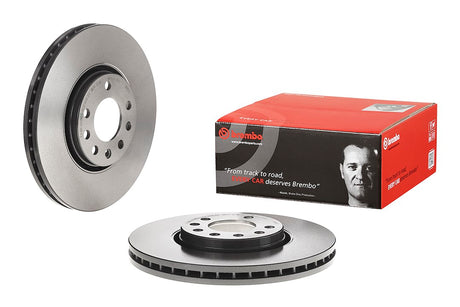 Product of Brembo 09916211C02 Vented 1 Piece Brake Rotor 