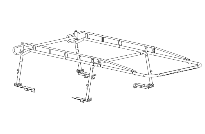 Product of Holman 80000 1000 Pound Yes Steel Ladder Rack 