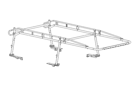 Product of Holman 80000 1000 Pound Yes Steel Ladder Rack 