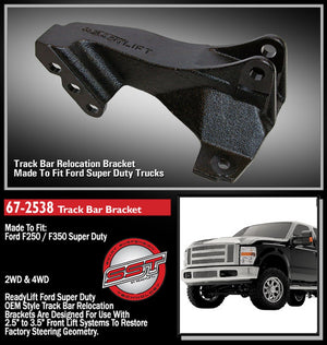 Readylift 67-2538 Track Bar Bracket||67-2538fordf250f350superduty.Jpg||86||r90672538||1134407
