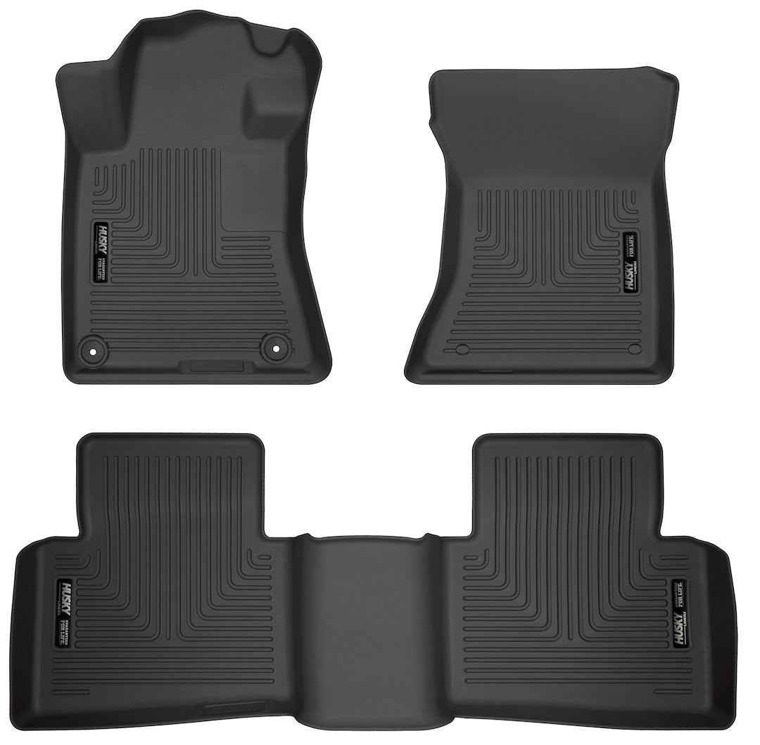 Product of Husky Liner WeatherBeater™ 99381 Black Thermoplastic Polyolefin (TPO) Floor Liner 