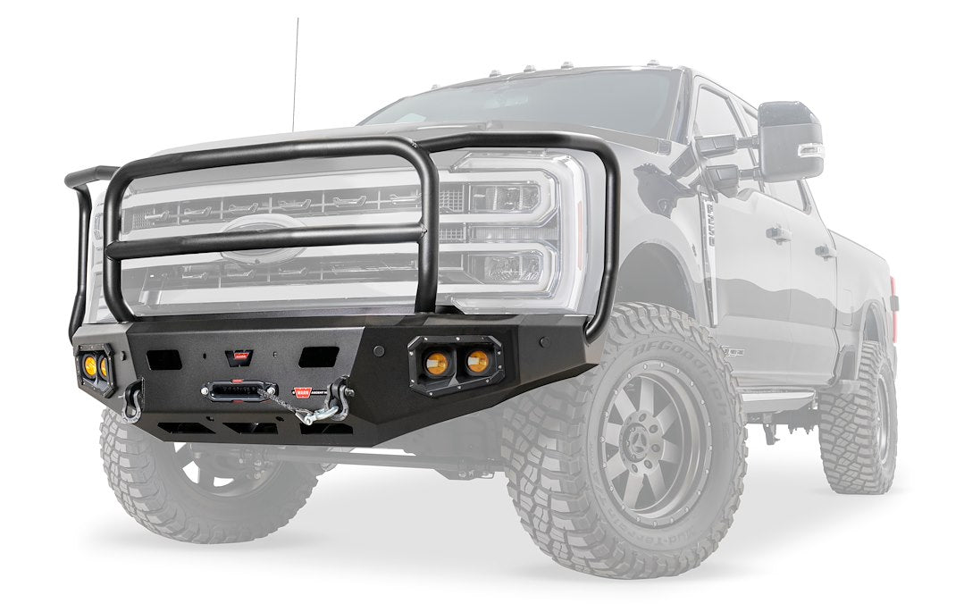 Product of Warn 110630 Steel Powder Coated Bumper 