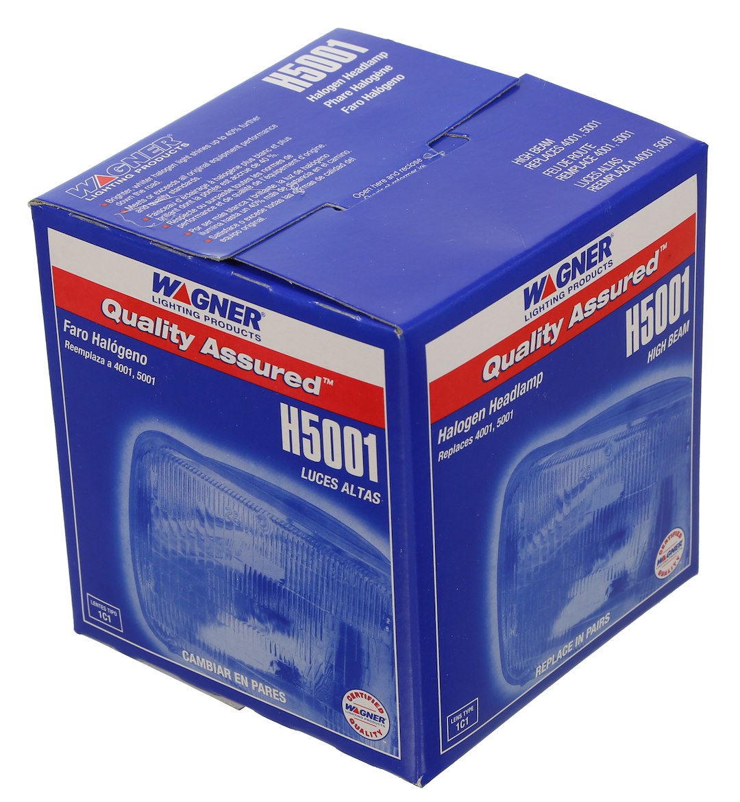 Wagner Lighting H5001 Headlight Bulb||h5001_P02_Pkg.Jpg||94||w31h5001||1127554