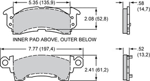 Product of Wilwood Brakes 120-10938-Rd Brake Caliper