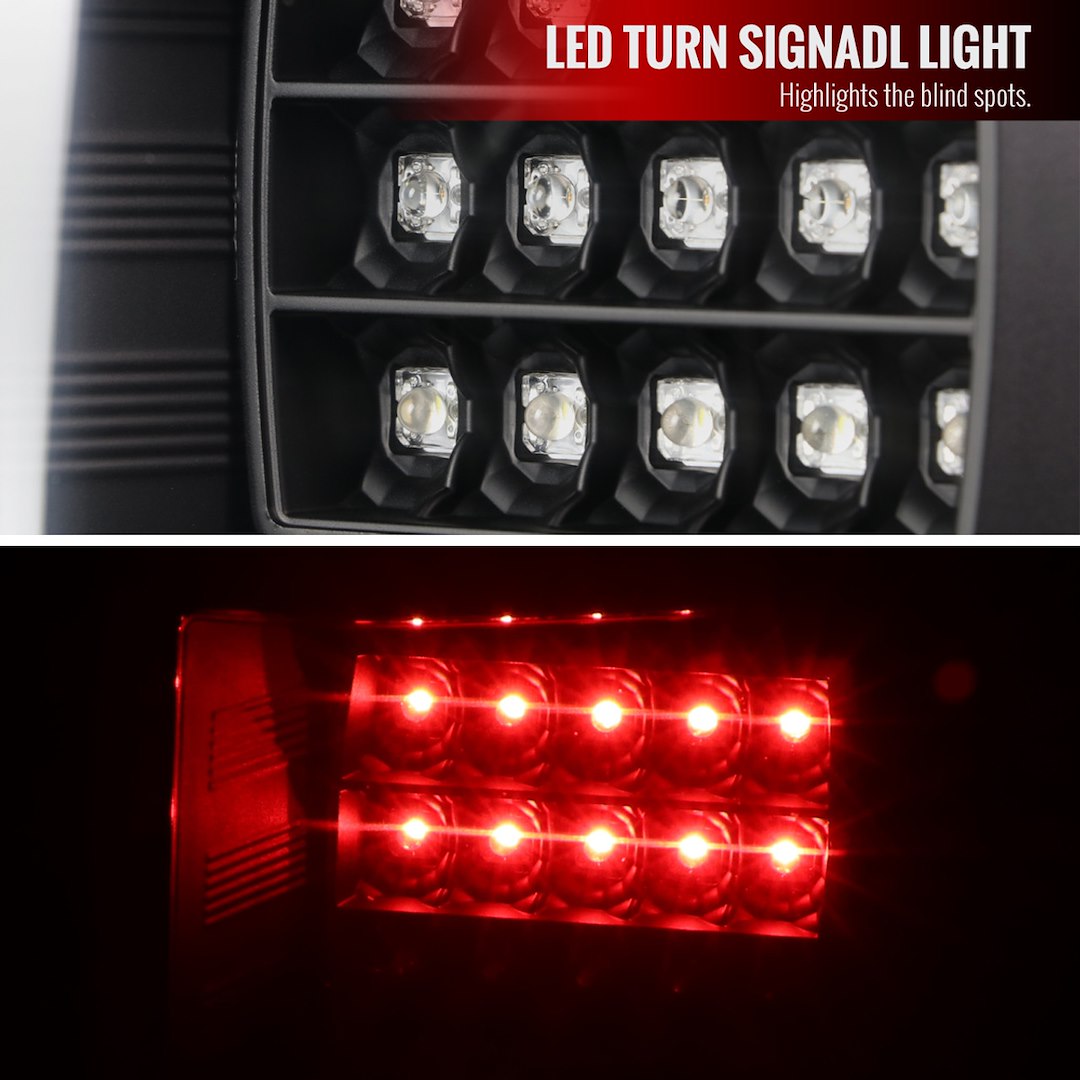 Product of Spec-D Tuning LT-F15018JMLED-TM Tail Light Assembly 